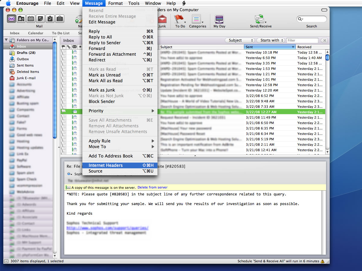 entourage mail for mac free download